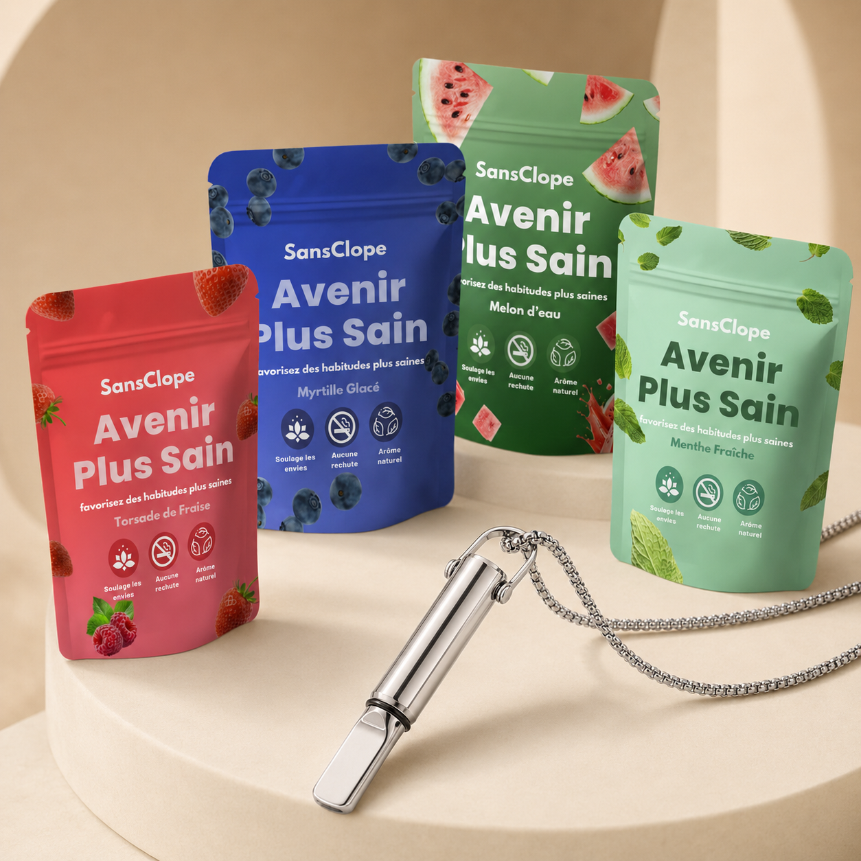 Toutes les saveurs de tiges aromatiques SansClope